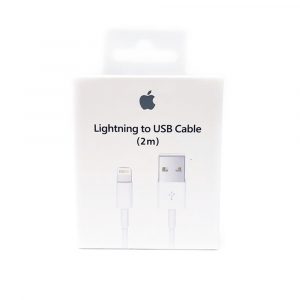 Cable lightning iPhone (2m) mobilewave accesoirios originales